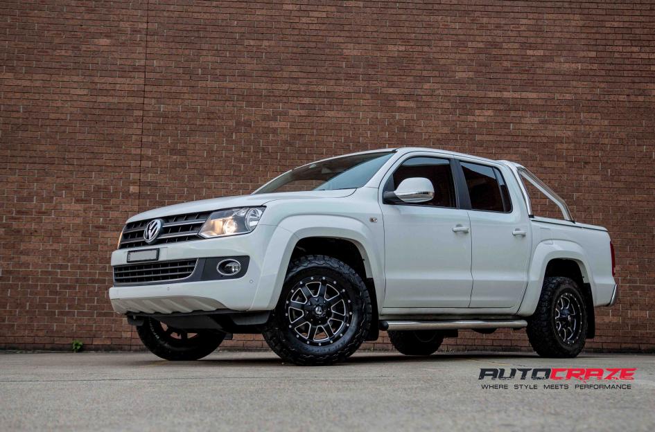 VOLKSWAGEN AMAROK MAVERICK GLOSS BLACK MILLED ACCENTS