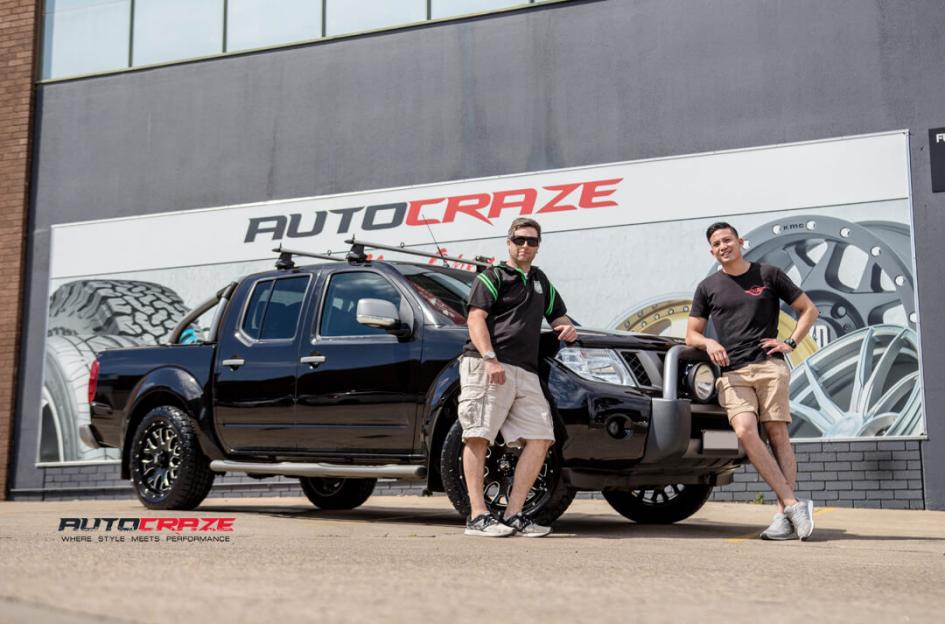 NISSAN NAVARA BUCK 25 XD GLOSS BLACK MILLED ACCENTS