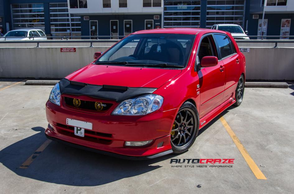 TOYOTA COROLLA ROTATE GUN METALLIC MATTE