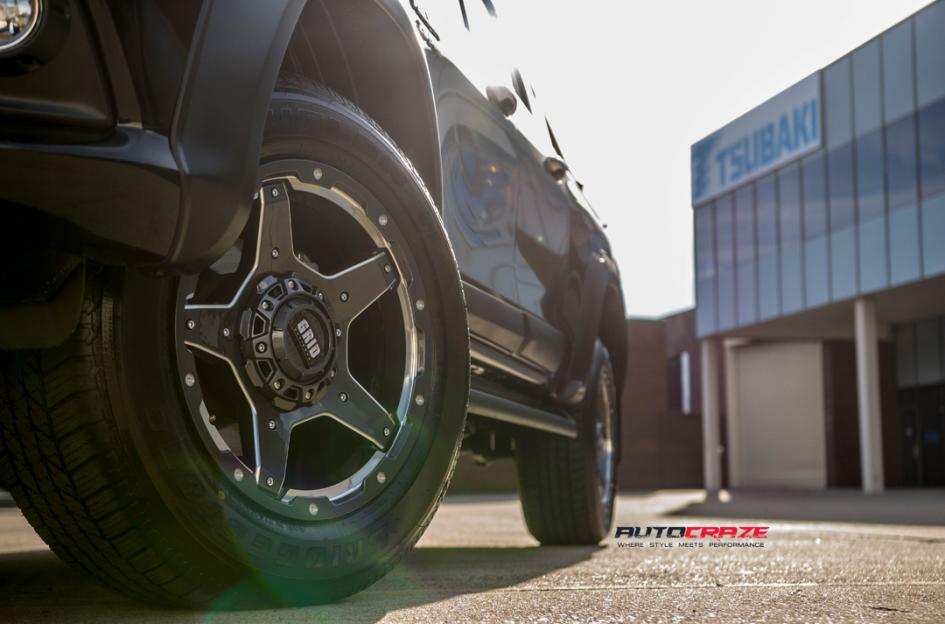 TOYOTA HILUX N80 4WD GD04 GRAPHITE WITH MILLED ACCENTS