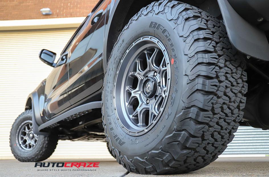 FORD RANGER RAPTOR SHOK ANTHRACITE 