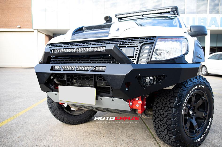 FORD RANGER BEAST BLACK MACHINED WITH DARK TINT