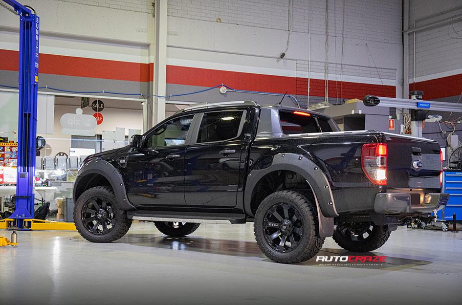 FORD RANGER AMBUSH MATTE BLACK