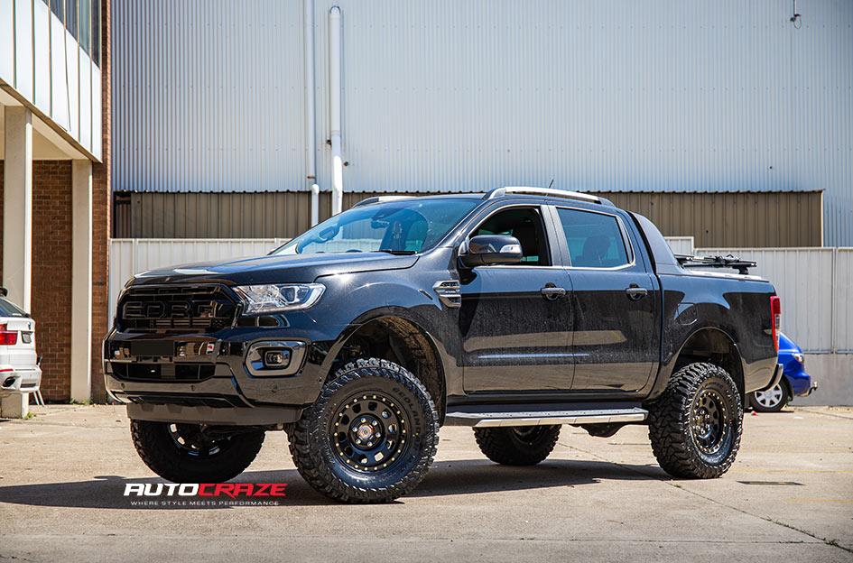 FORD RANGER D LOCKER BLACK