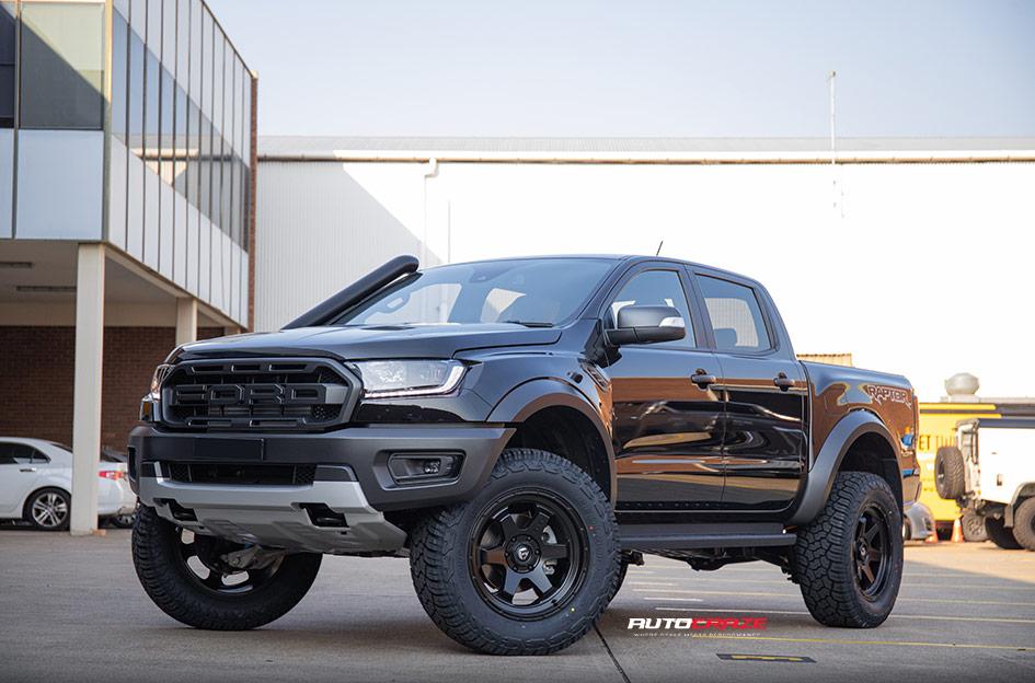FORD RANGER RAPTOR SHOK MATTE BLACK