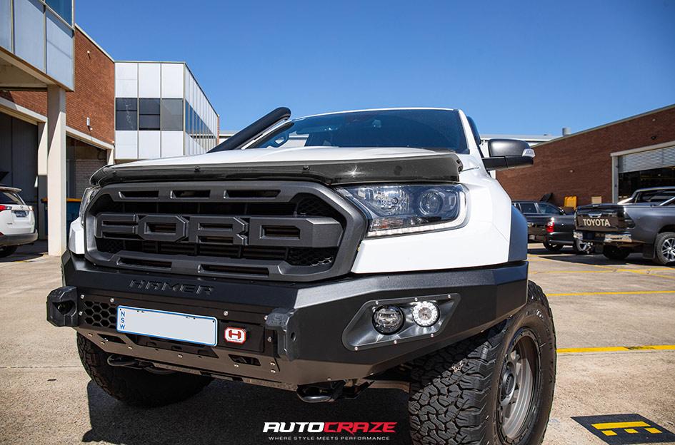 FORD RANGER RAPTOR GRENADE OR XD MATTE GREY MATTE BLACK LIP