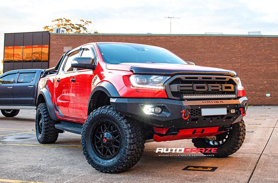 FORD RANGER RAPTOR JUDGE MATTE BLACK