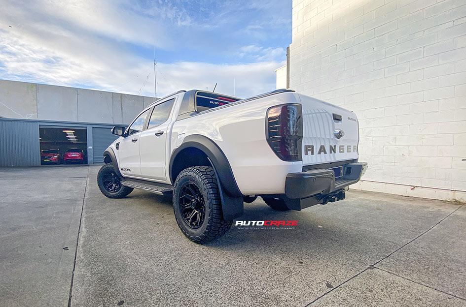 FORD RANGER SIEGE MATTE BLACK