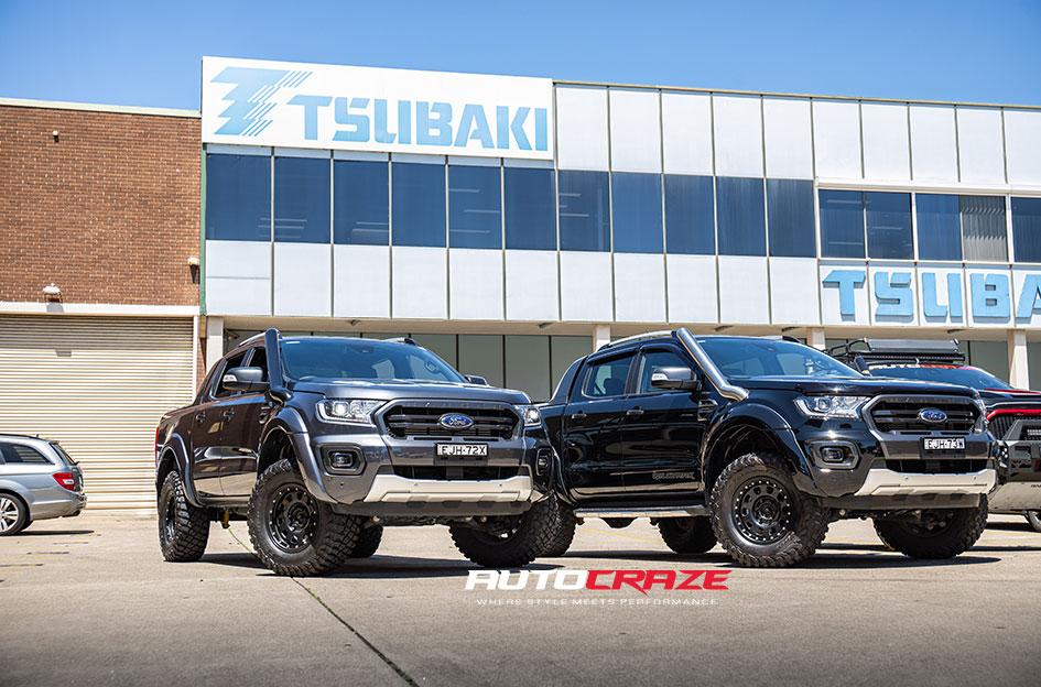 FORD RANGER D LOCKER BLACK