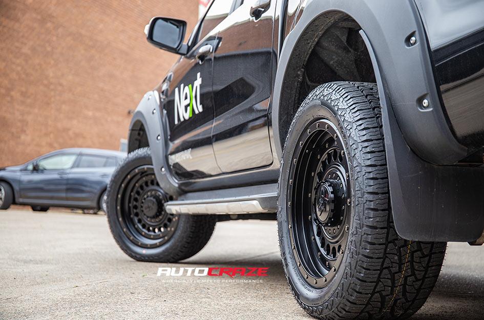 FORD RANGER PANZER XD SATIN BLACK