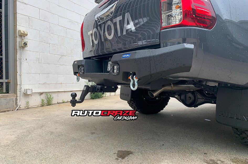TOYOTA HILUX N80 4WD PANZER XD SATIN BLACK