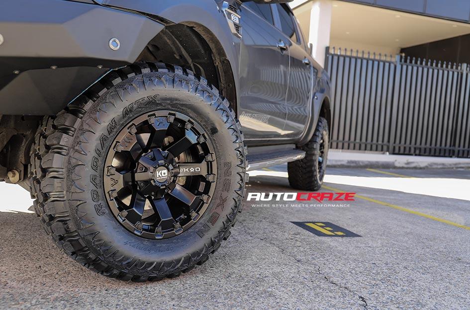 FORD RANGER AMBUSH MATTE BLACK
