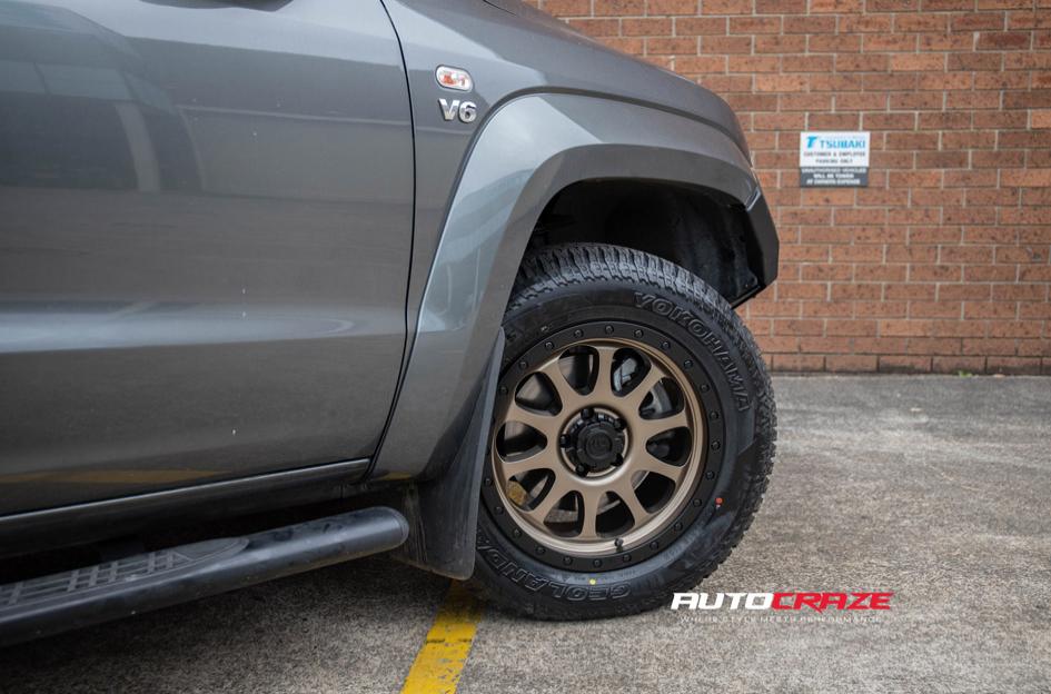 VOLKSWAGEN AMAROK HURRICANE SATIN BRONZE BLACK LIP
