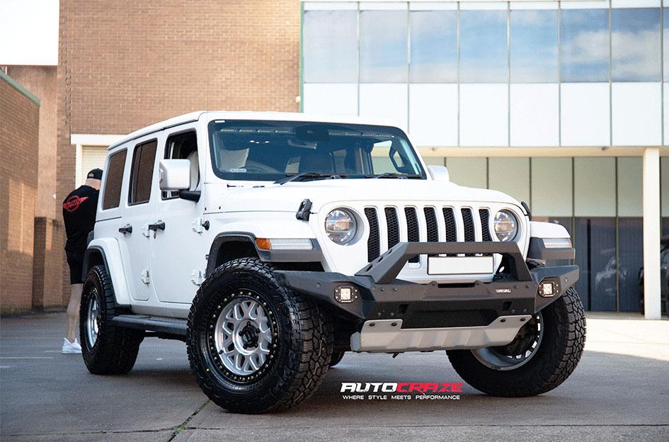 JEEP WRANGLER GRS MACHINED SATIN BLACK LIP