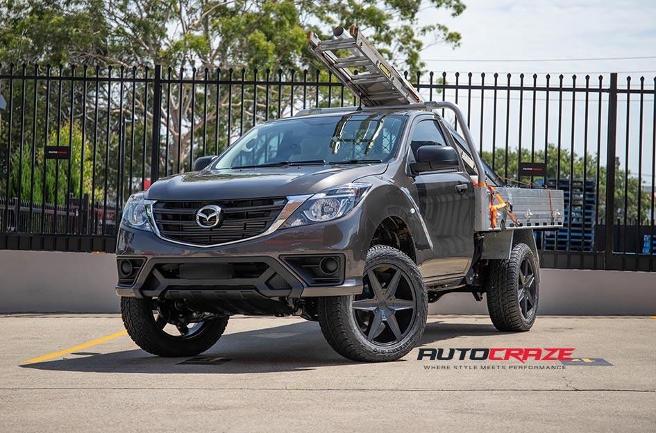 MAZDA BT 50 HE887 SATIN BLACK