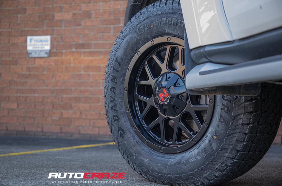MITSUBISHI PAJERO JUDGE MATTE BLACK