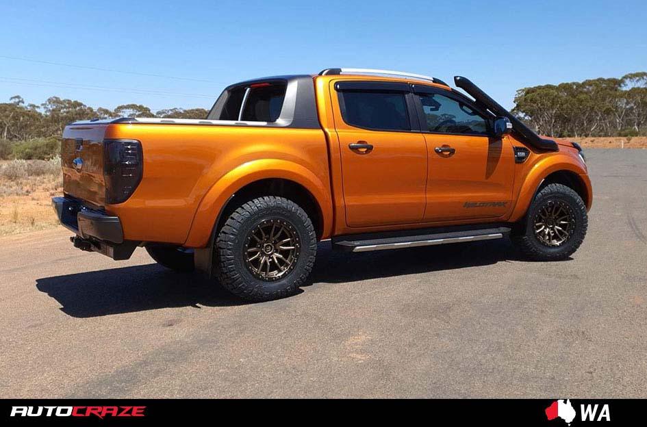 FORD RANGER REBEL MATTE BRONZE BLACK LIP