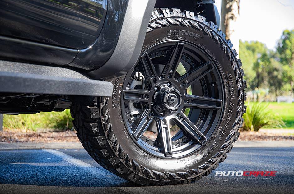 FORD RANGER RAPTOR ROGUE MATTE BLACK