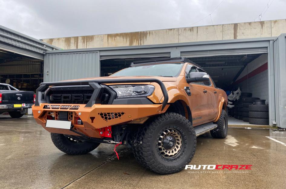 FORD-RANGER-ZOMBIE-SATIN-BLACK-MACHINED-BRONZE-TINT