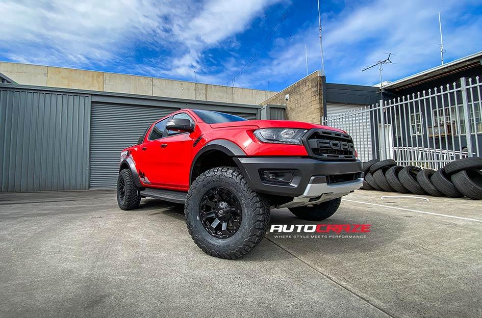 FORD RANGER RAPTOR AMBUSH MATTE BLACK