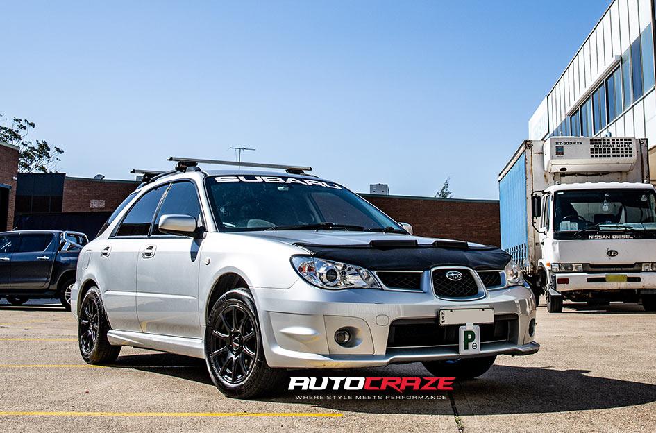 SUBARU IMPREZA CARBINE SATIN BLACK