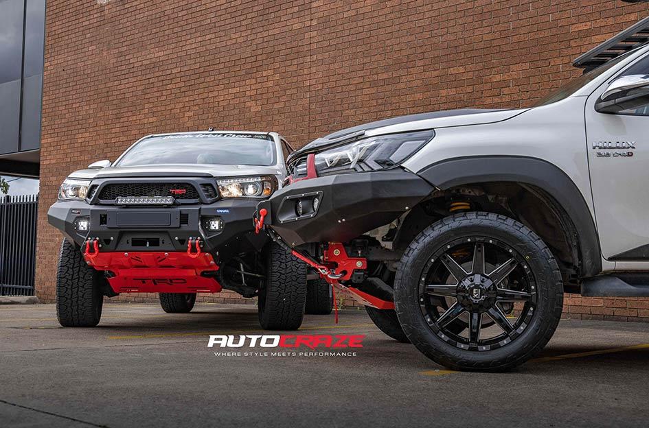 TOYOTA HILUX N80 4WD BLADE  OR GLOSS BLACK MILLED