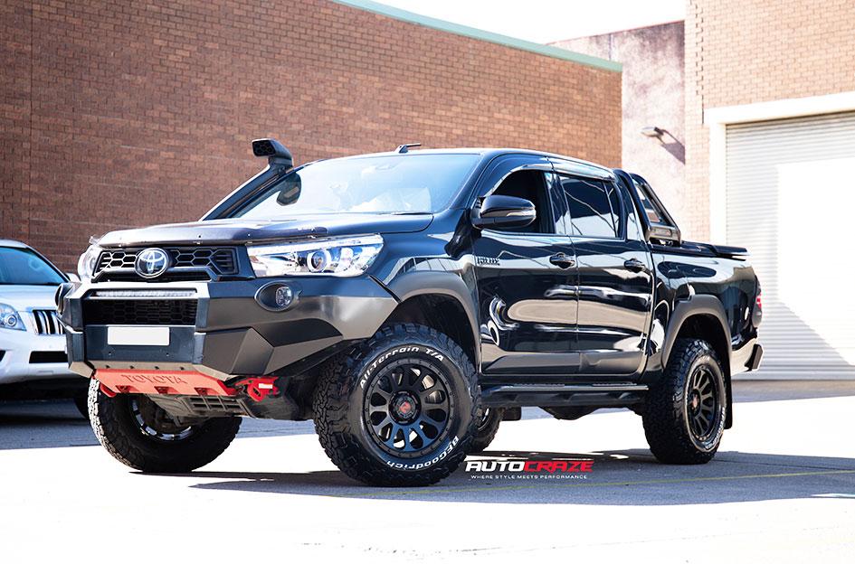 TOYOTA HILUX N80 RUGGED X VICTIM MATTE BLACK