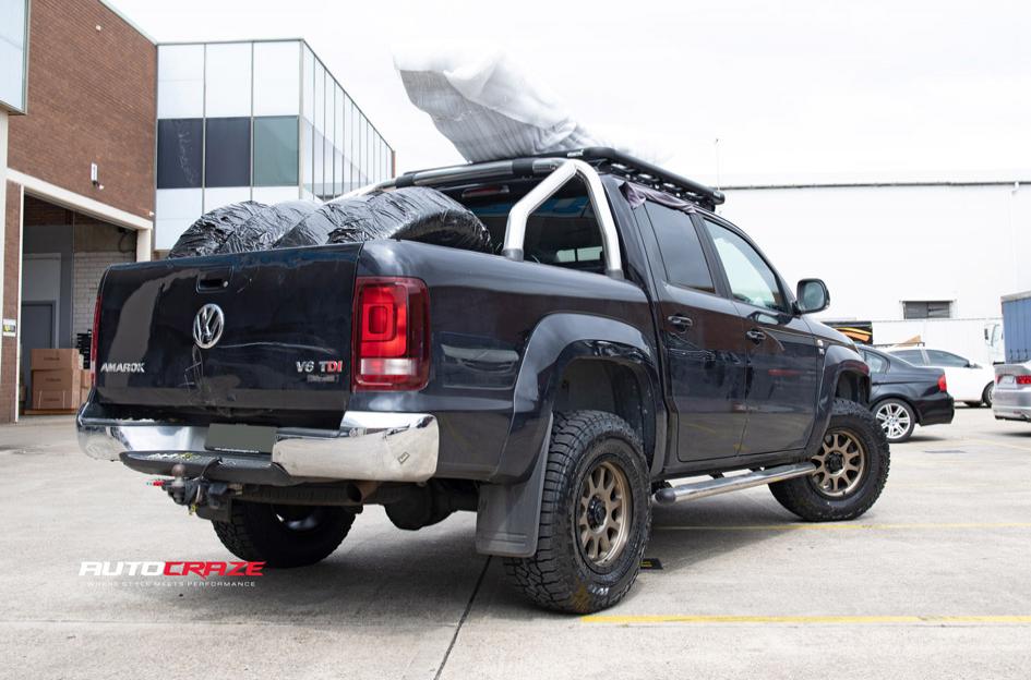 VOLKSWAGEN AMAROK HURRICANE SATIN BRONZE BLACK LIP