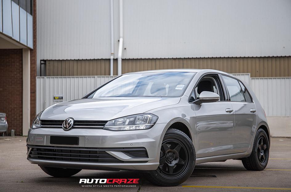 VOLKSWAGEN GOLF MR137 SATIN BLACK