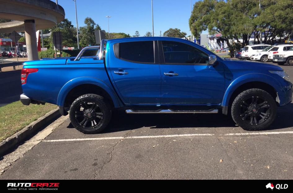 MITSUBISHI TRITON MONSTER XD MATTE BLACK