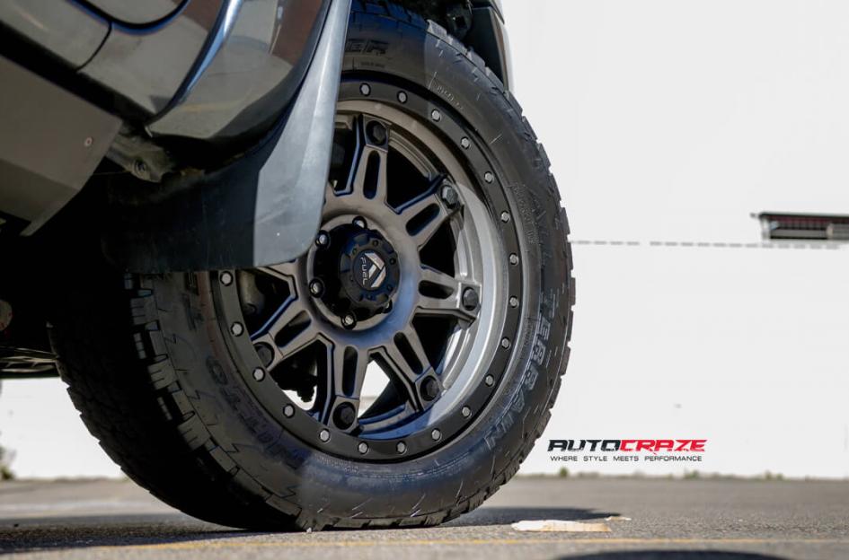 FORD RANGER HOSTAGE III MATTE ANTHRACITE WITH BLACK RING