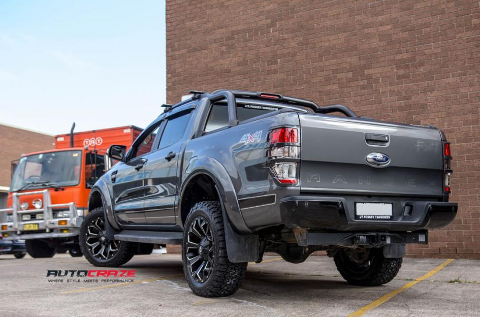 FORD RANGER ASSAULT GLOSS BLACK MILLED ACCENTS