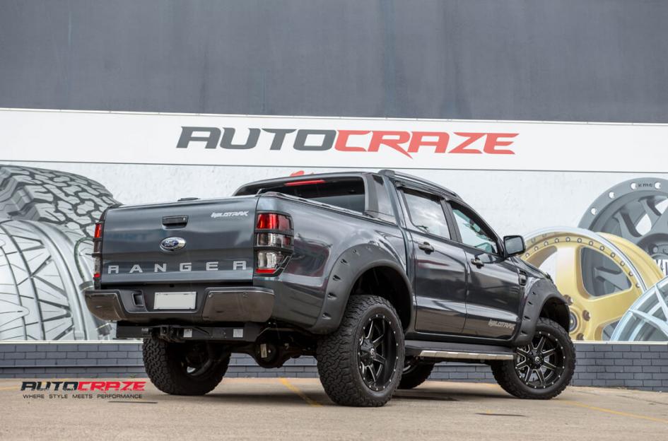 FORD RANGER MAVERICK GLOSS BLACK MILLED ACCENTS