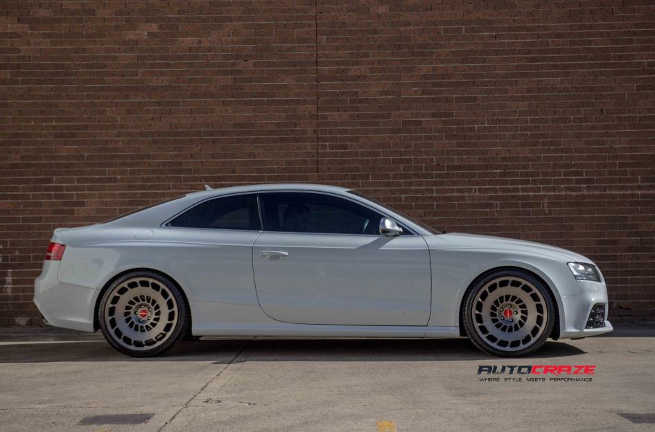 AUDI RS5 CCV MATTE BLACK TINTED FACE