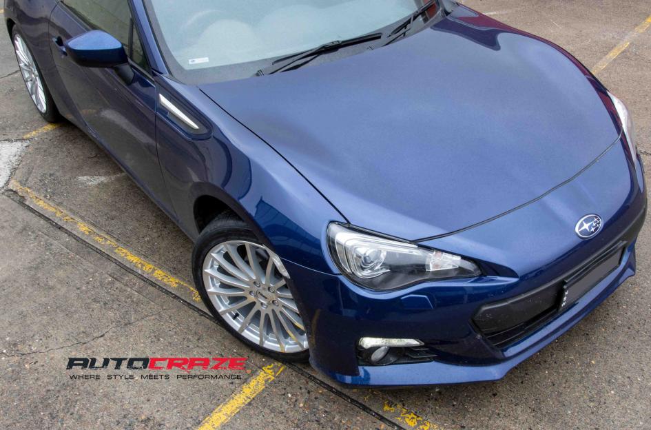 SUBARU BRZ MALLORY SILVER MACHINED FACE