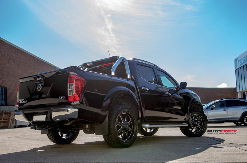 NISSAN NAVARA MAVERICK GLOSS BLACK MILLED ACCENTS