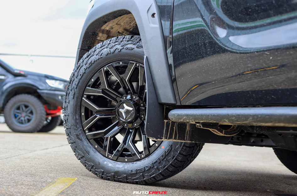 FOTON TUNLAND V9 HARTES METAL HAWKISH BLACK MILLED