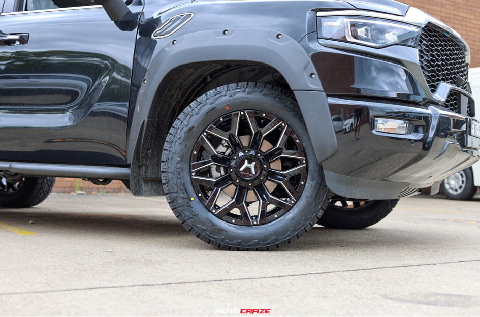FOTON TUNLAND V9 HARTES METAL HAWKISH BLACK MILLED