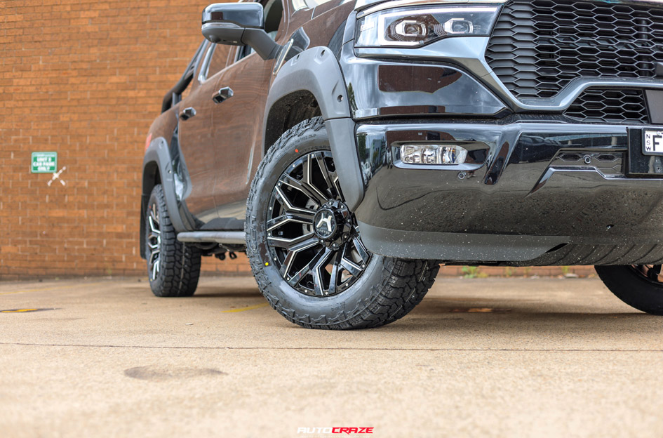 FOTON TUNLAND V9 HARTES METAL HAWKISH BLACK MILLED