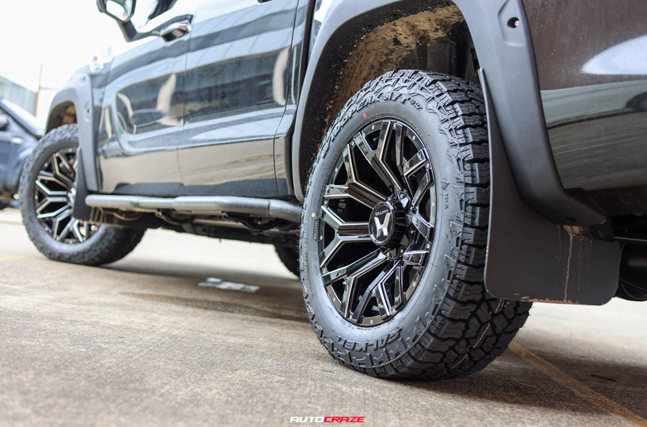 FOTON TUNLAND V9 HARTES METAL HAWKISH BLACK MILLED