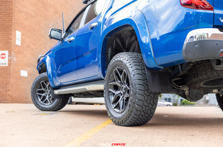 VOLKSWAGEN AMAROK NEXT GEN FUEL FLUX GLOSS BLACK GREY TINT