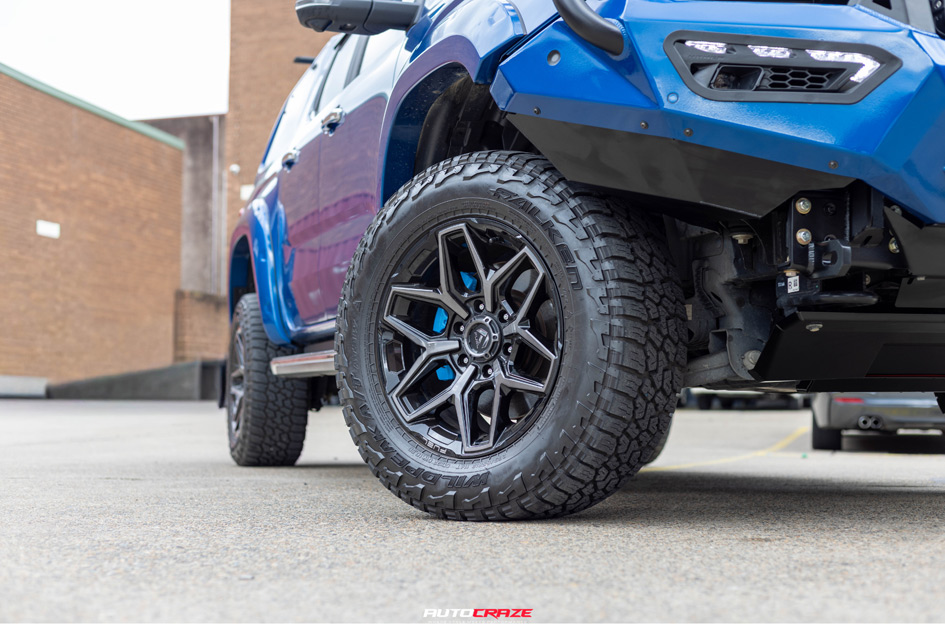 VOLKSWAGEN AMAROK NEXT GEN FUEL FLUX GLOSS BLACK GREY TINT
