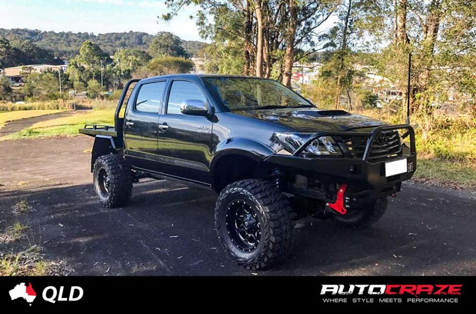 TOYOTA HILUX N70 4WD BOOST GLOSS BLACK MILLED ACCENTS