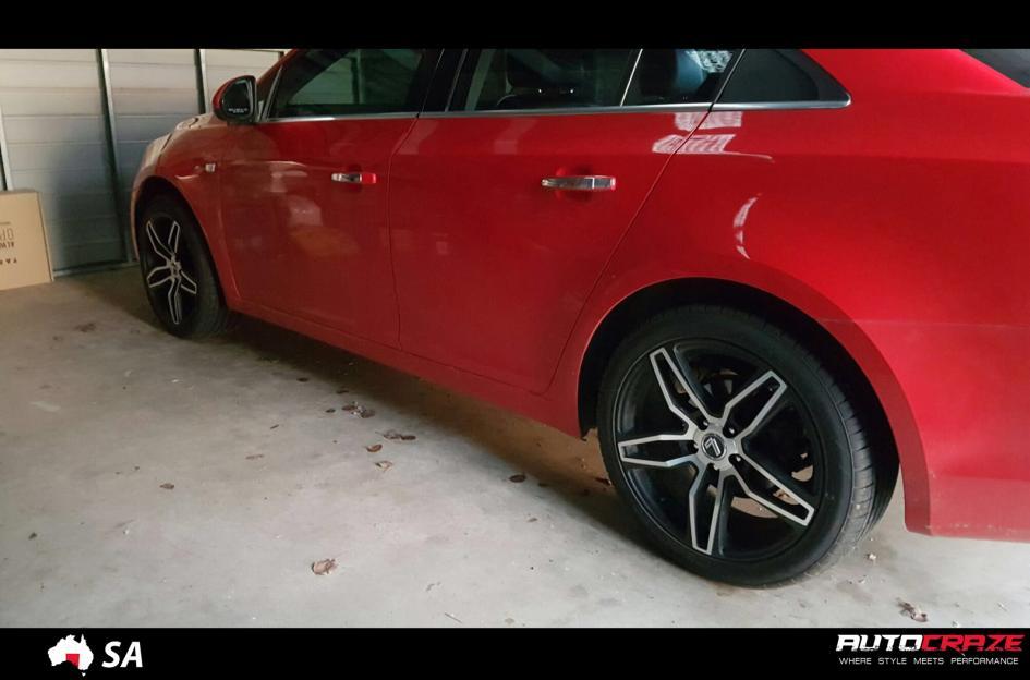 HOLDEN-CRUZE-PETROL--2013-ONWARDS--CONQUISTA4-MATTE-BLACK-MACHINED-FACE