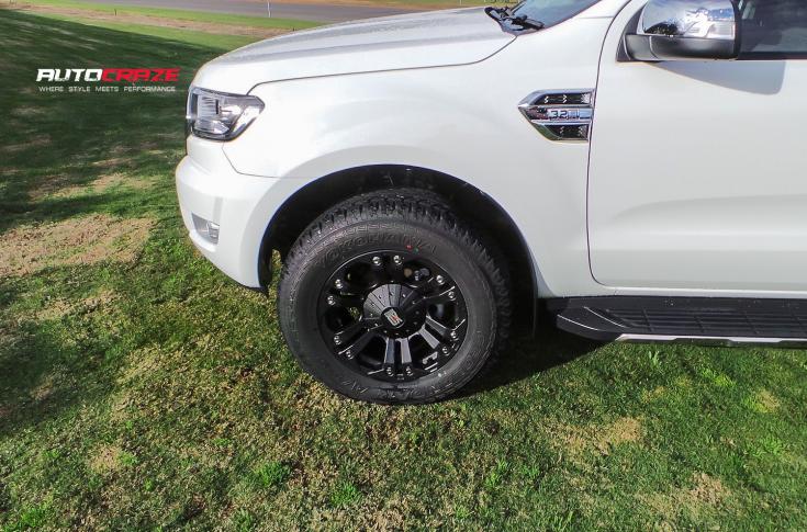 FORD RANGER MONSTER XD MATTE BLACK