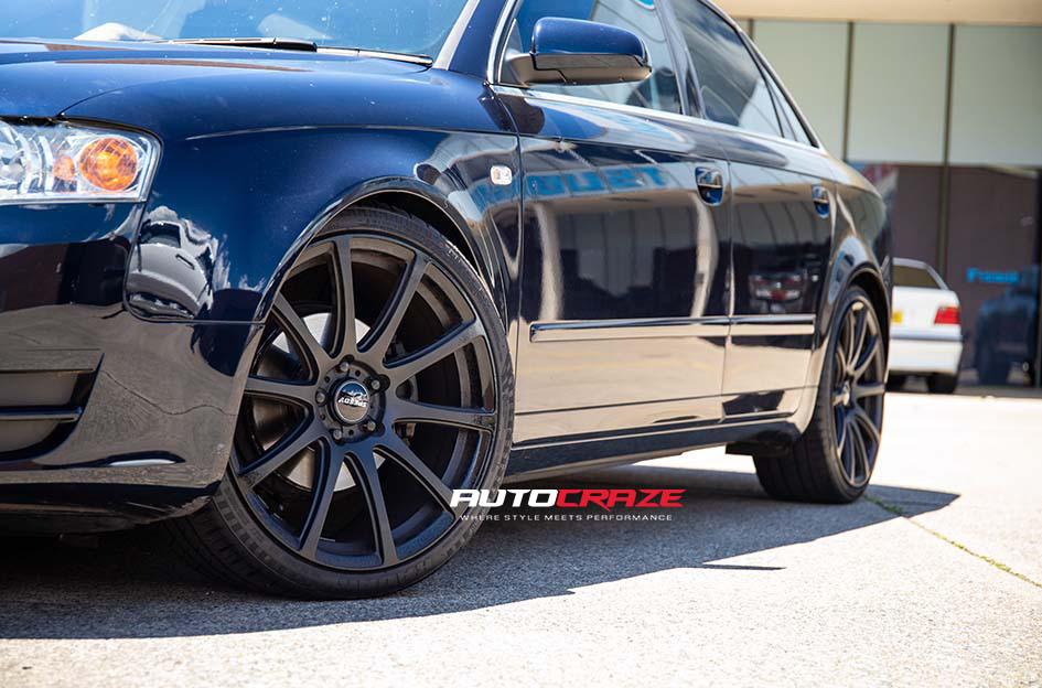 AUDI A4 2003 ONWARDS CARBINE SATIN BLACK