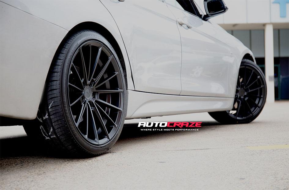 BMW 3 SERIES F105 MATTE BLACK