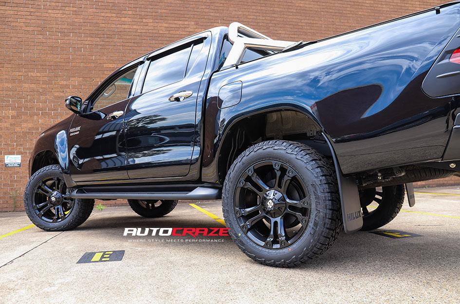 TOYOTA HILUX N80 4WD BROOKLYN MATTE BLACK