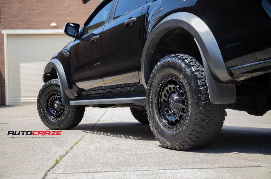 FORD RANGER RAPTOR ZOMBIE SATIN BLACK