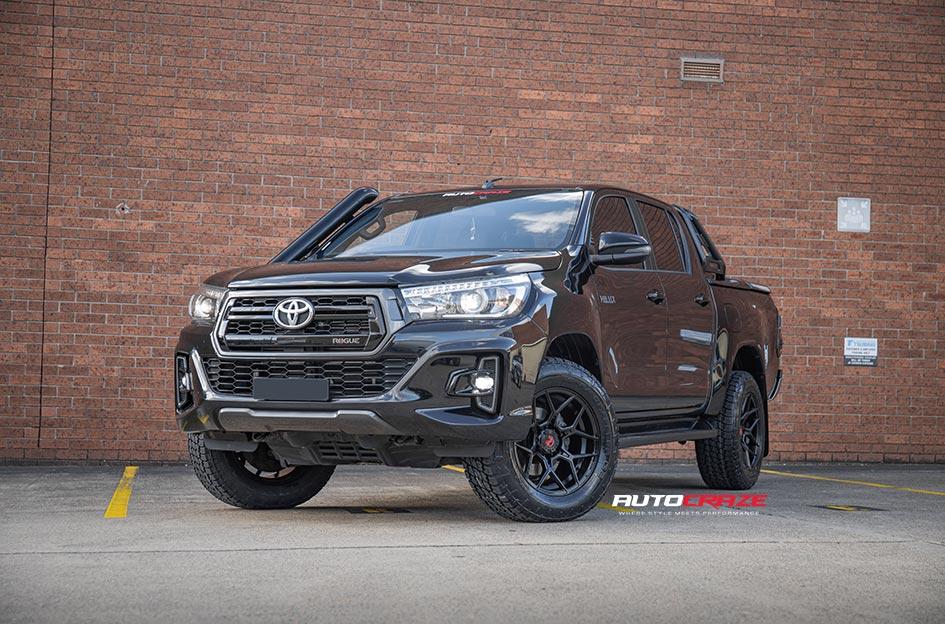 TOYOTA HILUX 4WD SABBATH MATTE BLACK